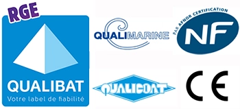 Certifications miroiterie menuiserie CGN Caudan