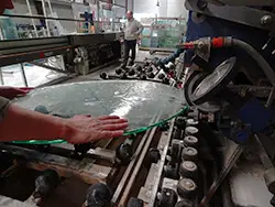 Préparation de verre après découpe - CGN Caudan