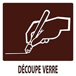 Decoupe verre Caudan